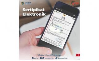 BPN Jawab Isu Penarikan Sertifikat Tanah Diubah Jadi Elektronik